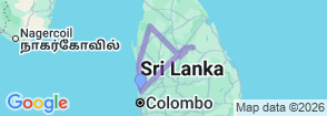 Tour route map