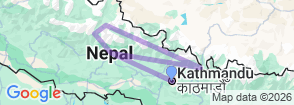 Tour route map
