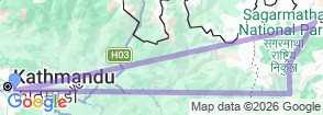 Tour route map