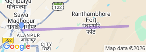 Tour route map