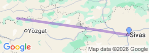Tour route map