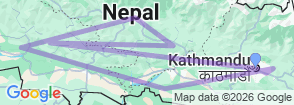 Tour route map