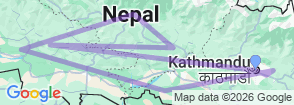Tour route map