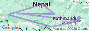 Tour route map