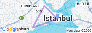 Tour route map