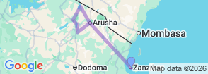 Tour route map