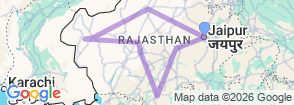 Tour route map