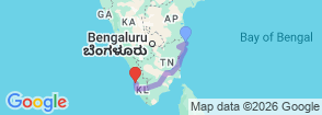 Tour route map