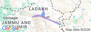 Tour route map