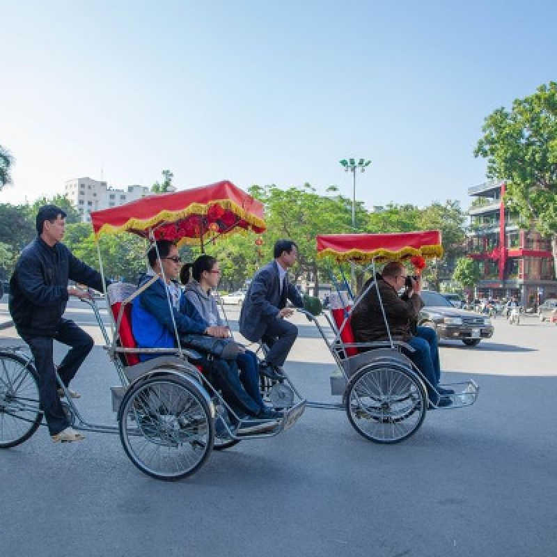 Hanoi Full-Day Small Group Tour Cyclo Ride Puppet Show Historic Sites 3