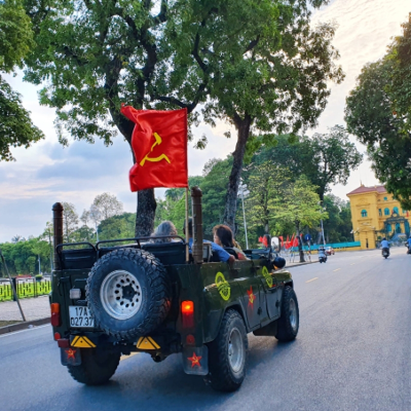 Hanoi Hidden Gems Vintage Jeep Exploration of Food Culture (Sunset & Night Tour) 2