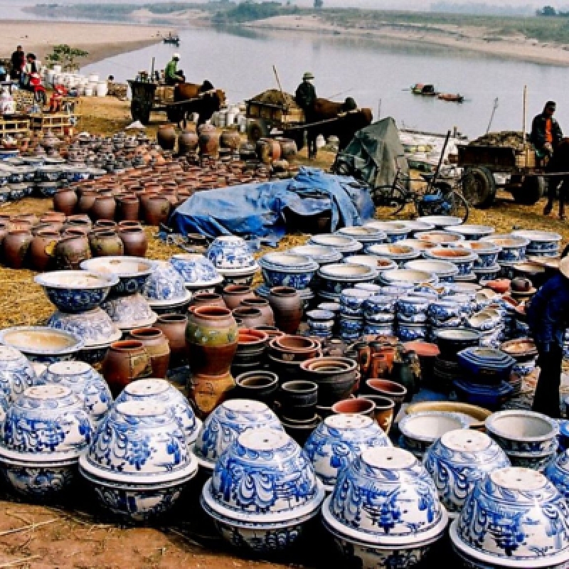Hanoi Countryside and Bat Trang Ceramic Village Motorbike Sunset & Night Tour 1