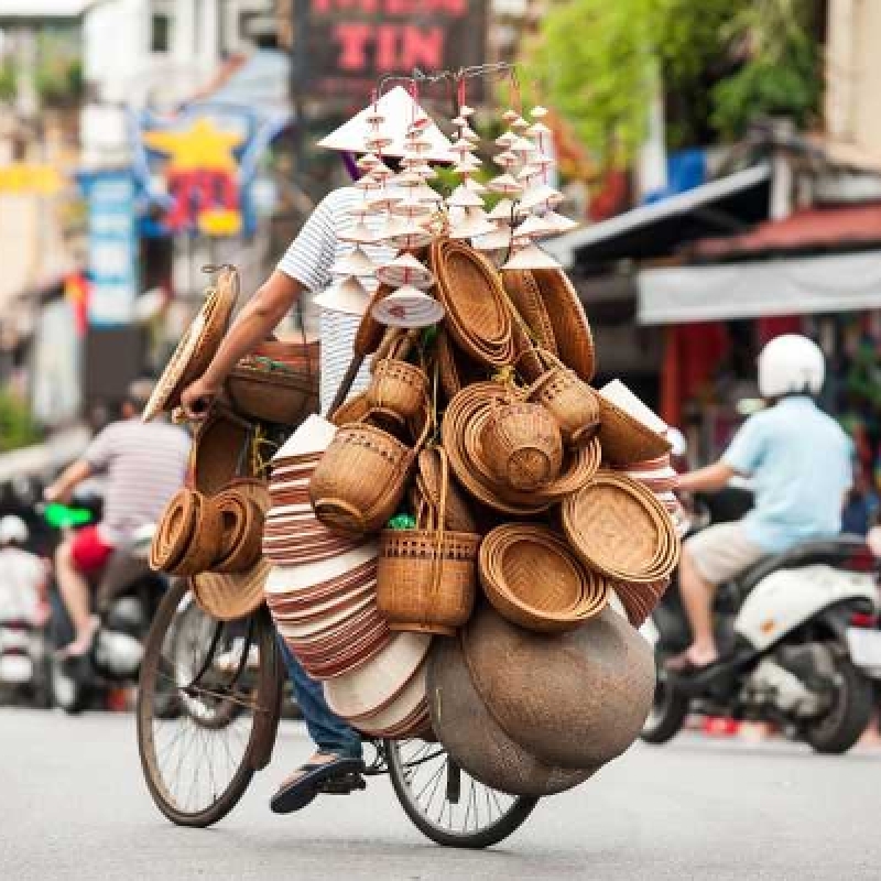 Hanoi Countryside and Bat Trang Ceramic Village Motorbike Sunset & Night Tour 2