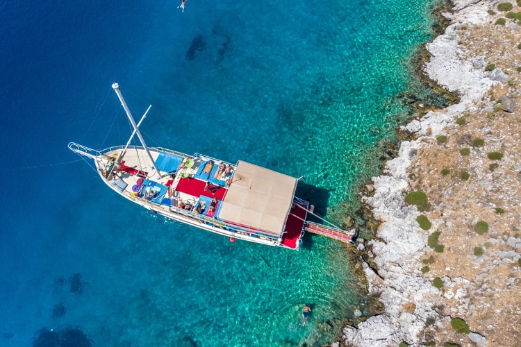 Daily 12 Island Boat Cruise from Fethiye