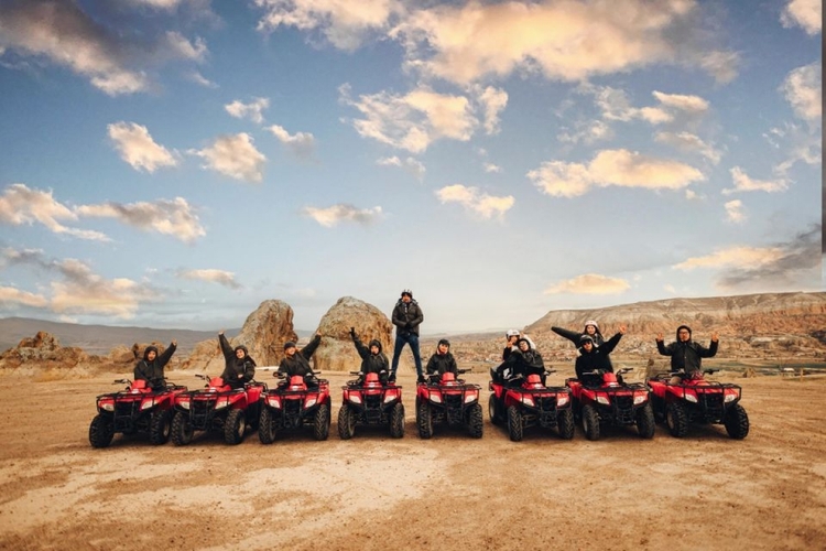 Cappadocia ATV Quad Bike Ride With Sunrise Or Sunset Option