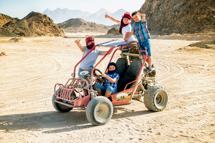 Hurghada Desert Safari Experience, ATV Quad, Camel Ride & Dinner