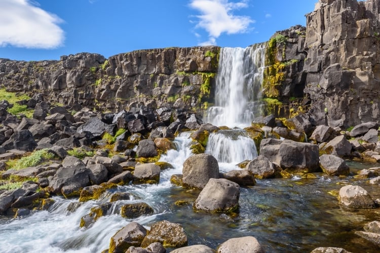 PRIVATE DAY CHASING WATERFALLS AND SKY LAGOON