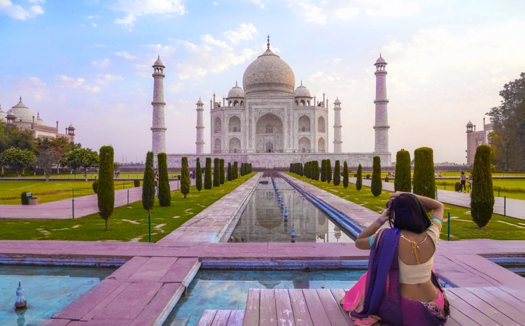 GOLDEN  TRIANGLE WITH  TAJ  MAHAL