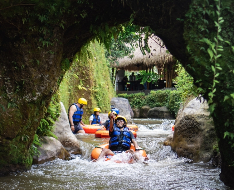 Cave River Tubing Adventure in Ubud