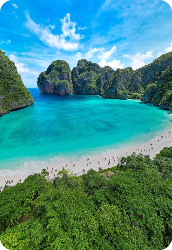 Phi Phi + Maya + Bamboo Island by Speedboat 2