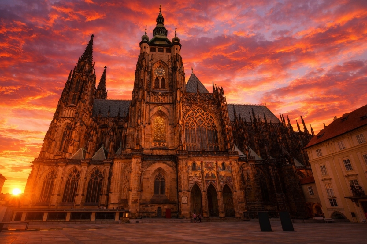 Saint Vitus Cathedral and Hidden Gems of Prague castle