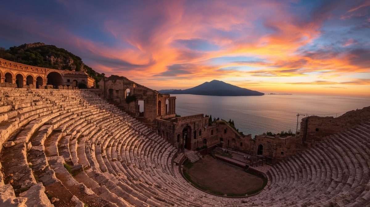Ancient Theater of Taormina: Entry Ticket + Auduiguide 1