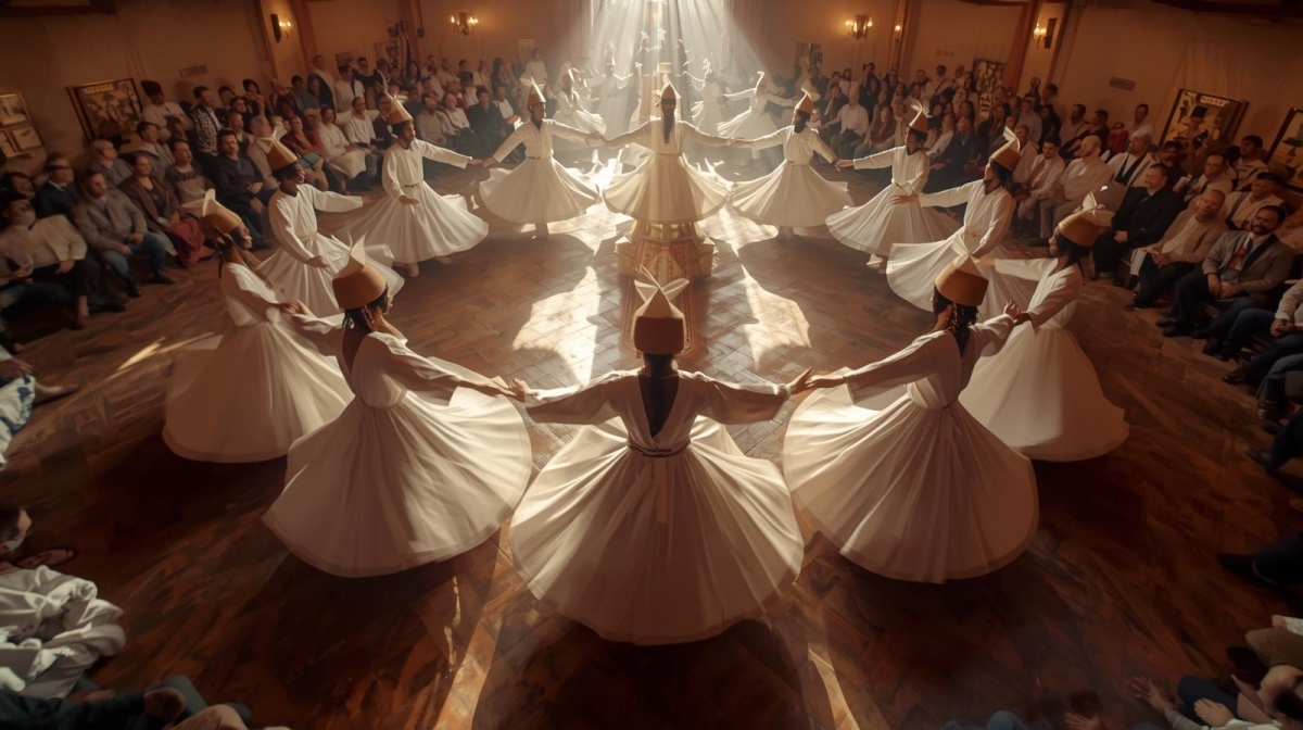 Whirling Dervish Ceremony in Istanbul 1