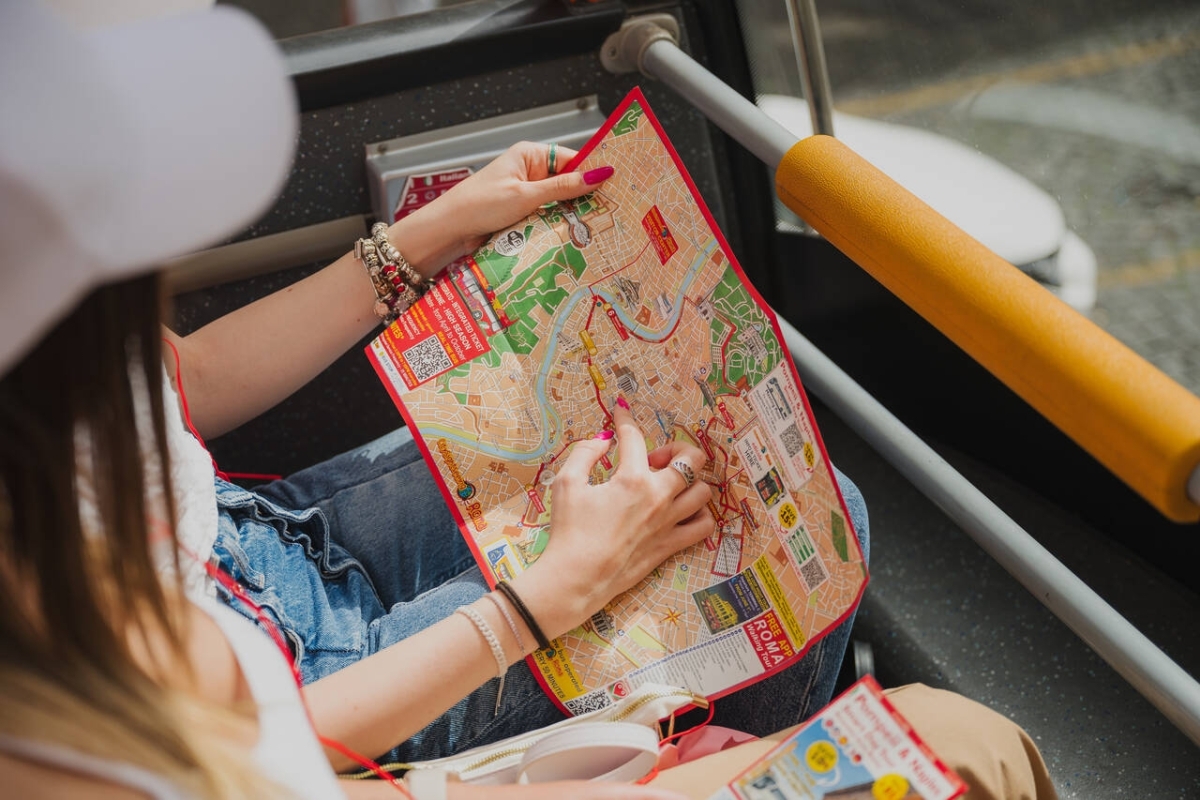 City Sightseeing Rome tour + transfer from Civitavecchia by bus 1