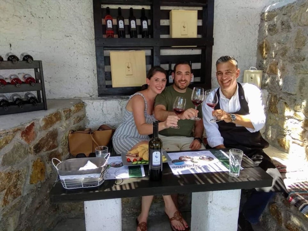 Wine Tasting in our Mykonian Farm 1