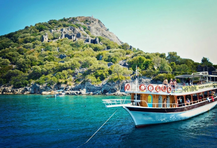 Daily Kemer Phaselis Boat Tour