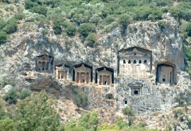 Kaunos rock tombs (Dalyan)