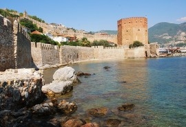 Red Tower (Alanya Castle)