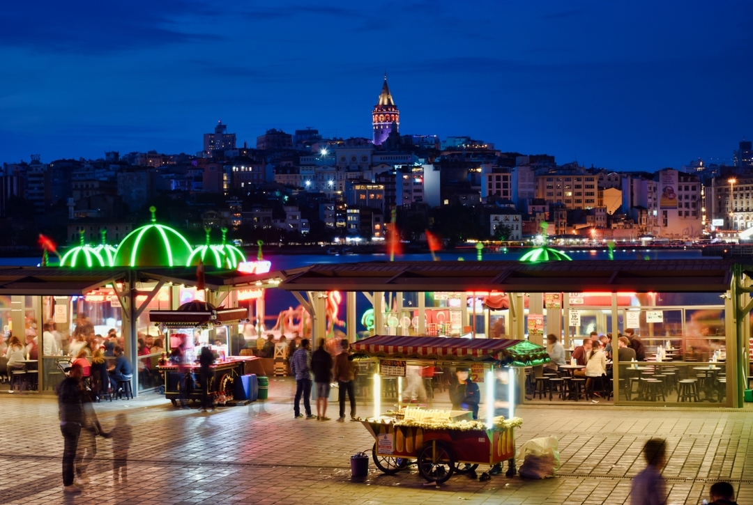 Panorama of Night Tour in Istanbul – Explore Galata Tower, Taksim & Sultanahmet at Night 7
