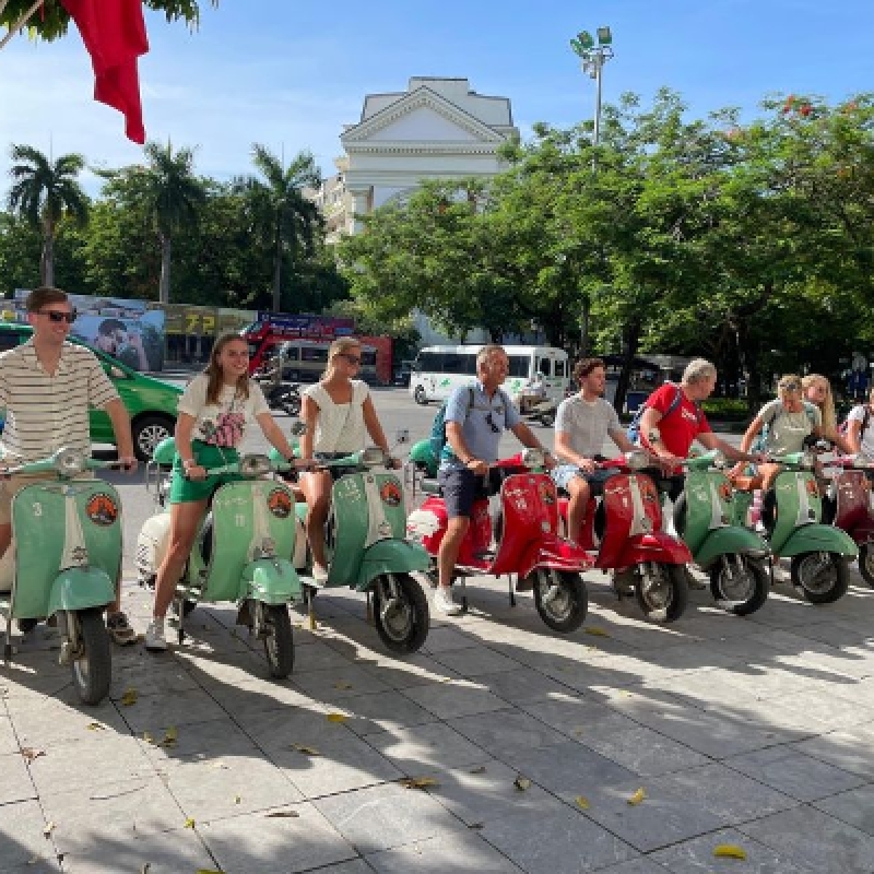 Explore Hanoi at Sunset Vintage Vespa Cultural and Historical Tour 6