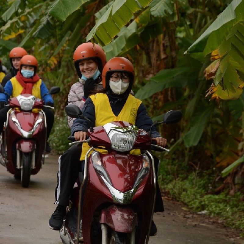 Authentic Hanoi Hidden Gems Sunrise Motorbike Tour Explore Off-the-Beaten-Path with Local Guides 5