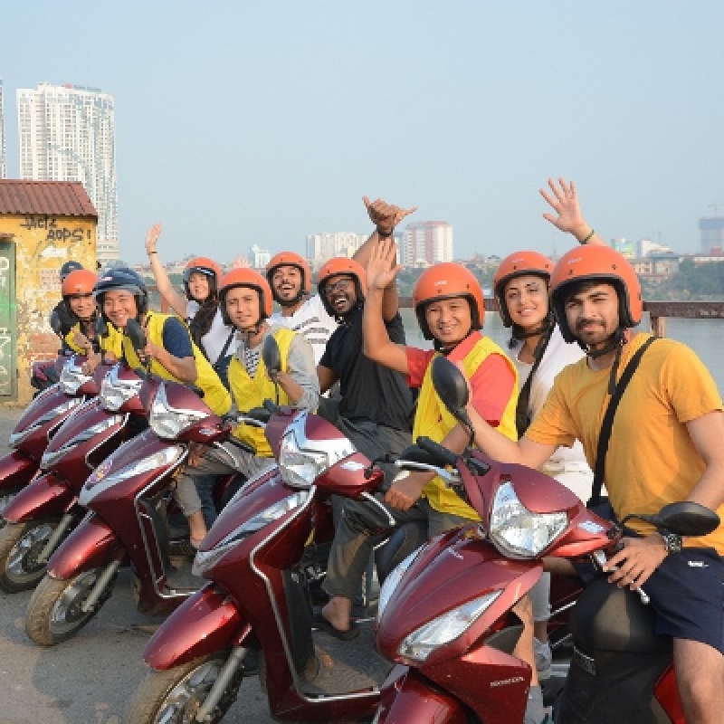 Authentic Hanoi Explorer Enchanting Sunset and Night Motorbike Adventure 2