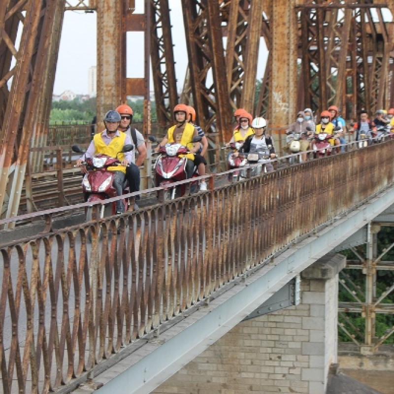 Authentic Hanoi Explorer Enchanting Sunset and Night Motorbike Adventure 7