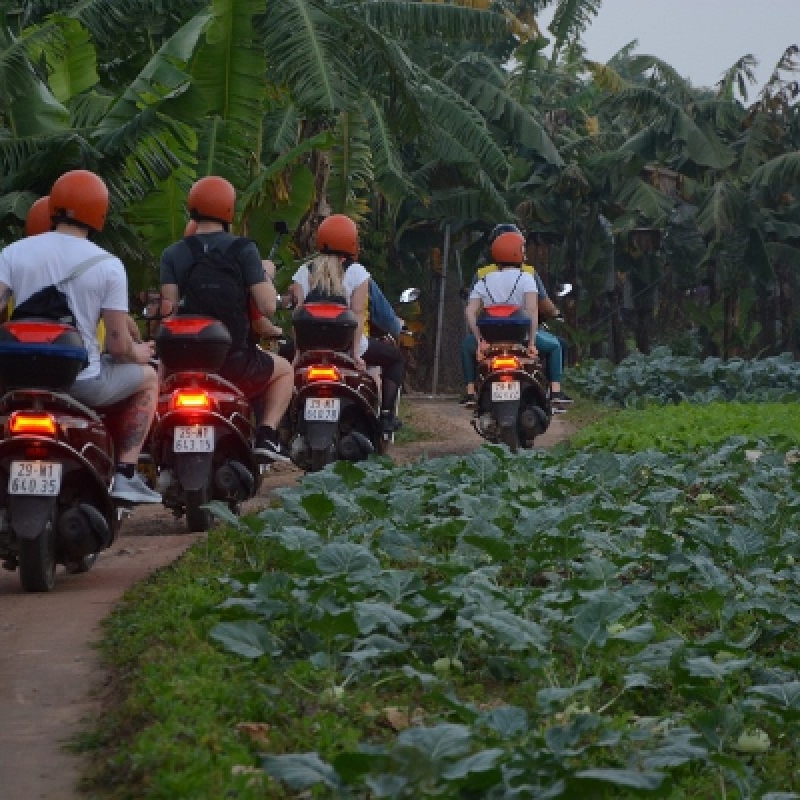 Authentic Hanoi Explorer Enchanting Sunset and Night Motorbike Adventure 9
