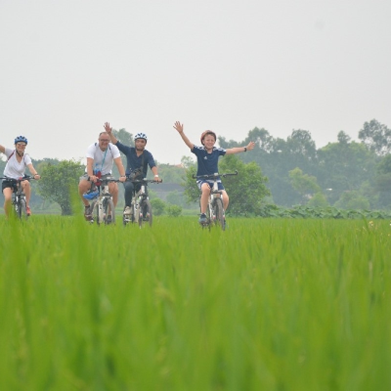 HALF DAY HANOI CITY BICYCLE TOUR (AFTERNOON) 5