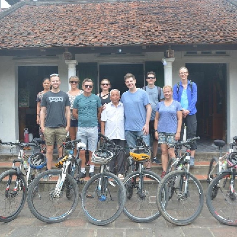 HALF DAY AFTERNOON HANOI CITY BICYCLE TOUR 7