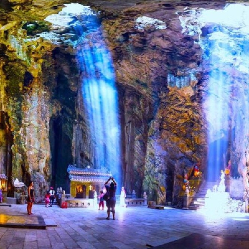 Explore Marble Mountains Am Phu Cave Morning Tour Hoi An to Da Nang 3