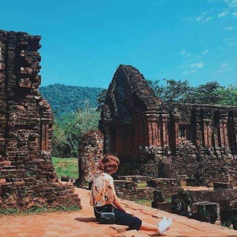 My Son Sanctuary Thu Bon River Boat Trip Cultural Group Tour from Hoi An 6
