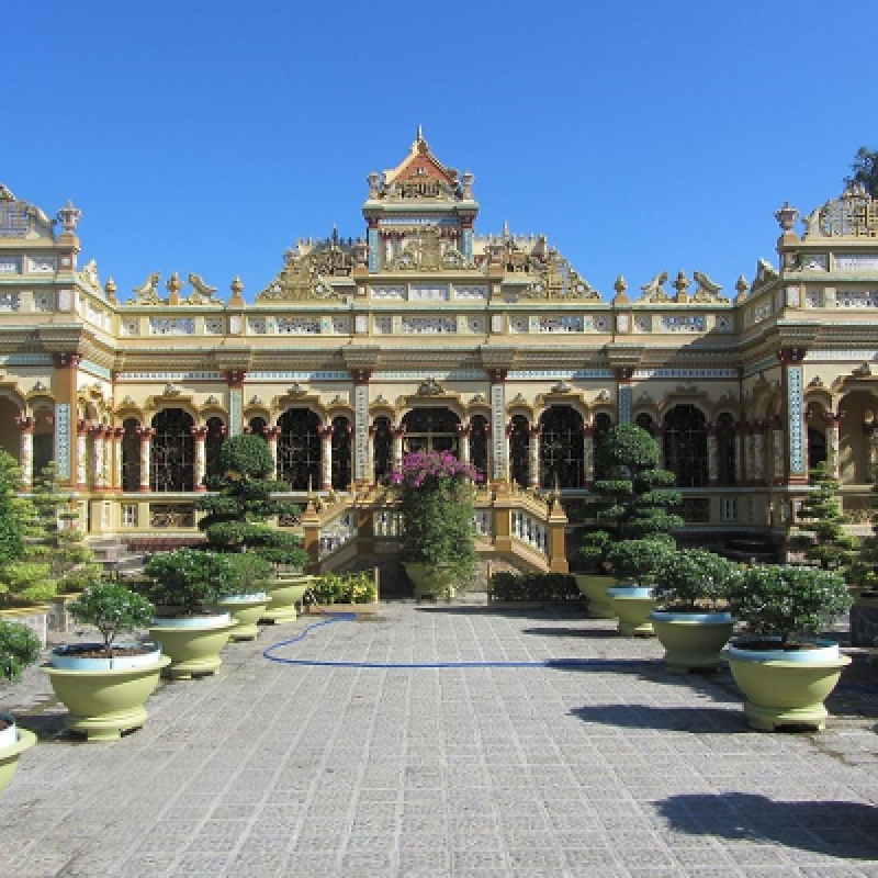 Mekong Delta Full Day Exploration My Tho Ben Tre Pagoda Visit Boat Cruises 3