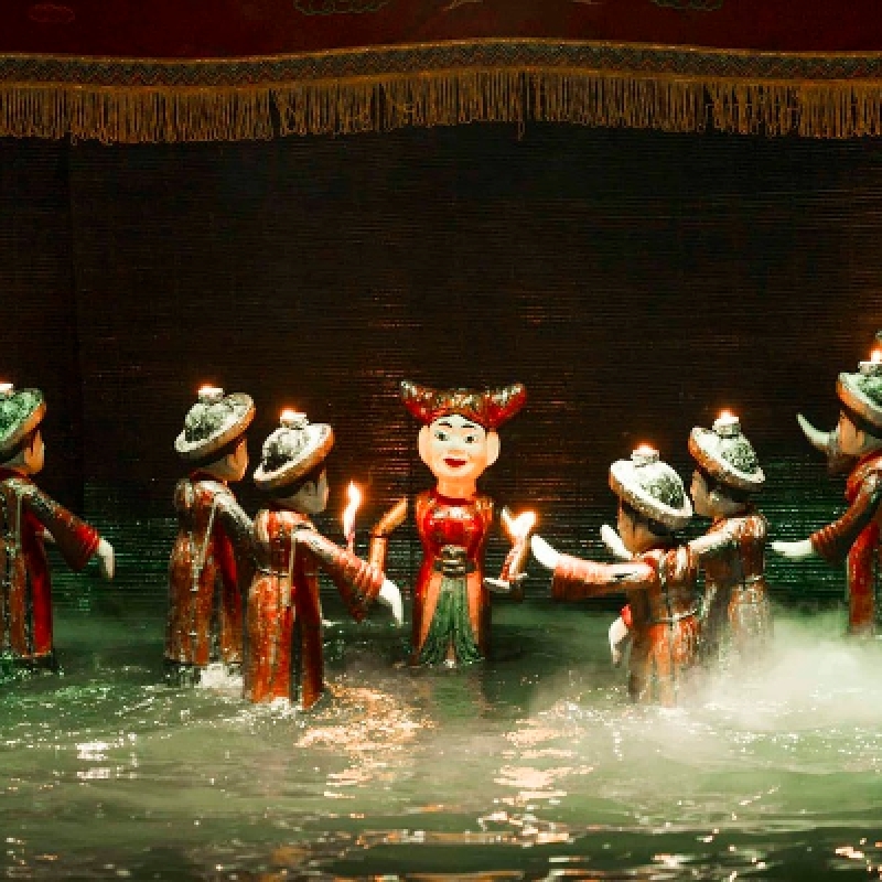 Hanoi Full-Day Small Group Tour Cyclo Ride Puppet Show Historic Sites 6