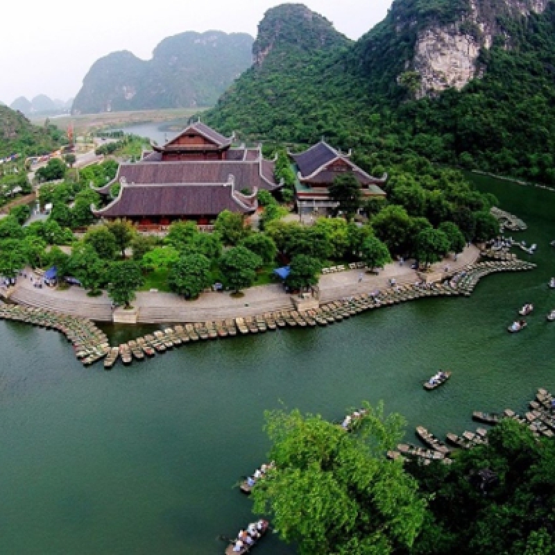 Hanoi to Ninh Binh Luxury Small Group Day Tour with Hoa Lu Tam Coc Cycling 7