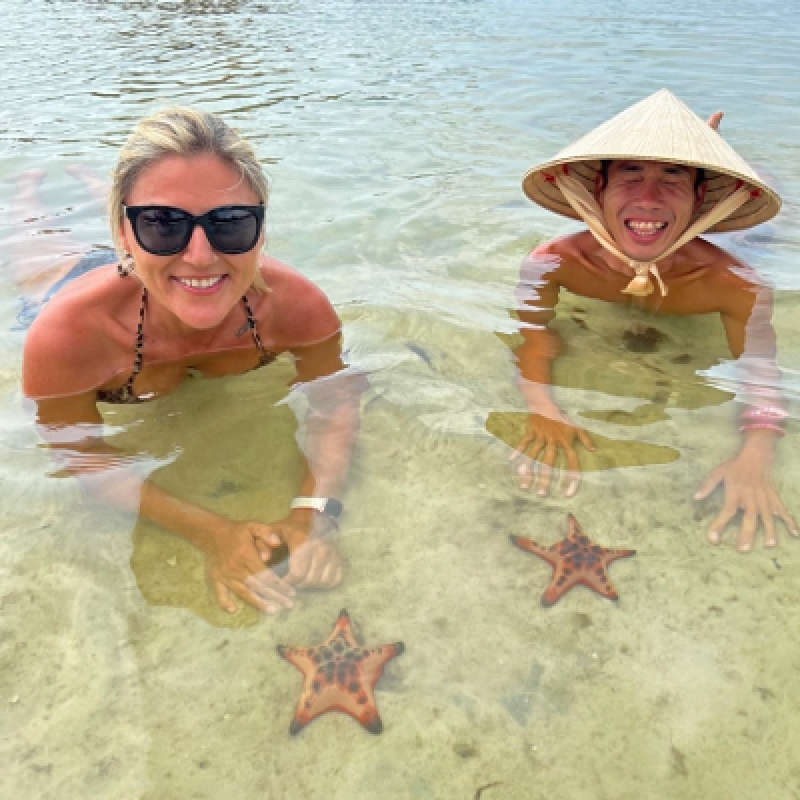 Phu Quoc Adventure Tour Kayaking Swimming at Starfish Beach National Park 6