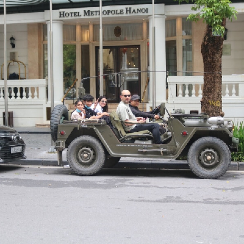 Hanoi Hidden Gems Vintage Jeep Exploration of Food Culture (Sunset & Night Tour) 6
