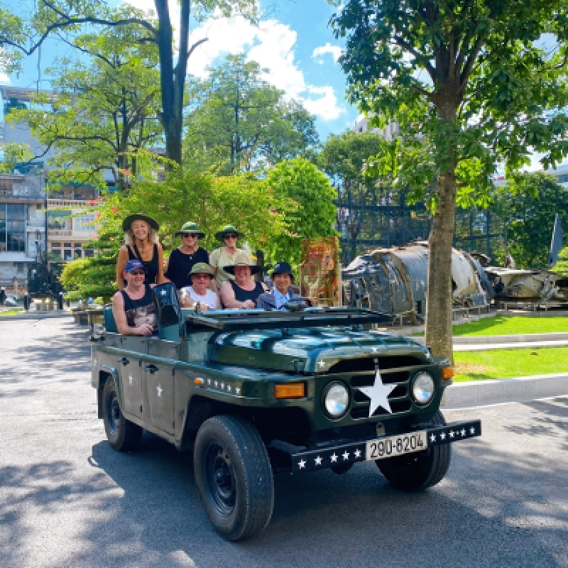Vintage Jeep Discovery Hanoi Landmarks Secret Corners Afternoon Tour 2