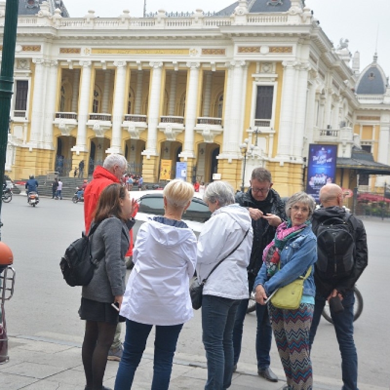 Hanoi Vespa Tour Culture Sights and Culinary Delights Exploration (Morming Tour) 6