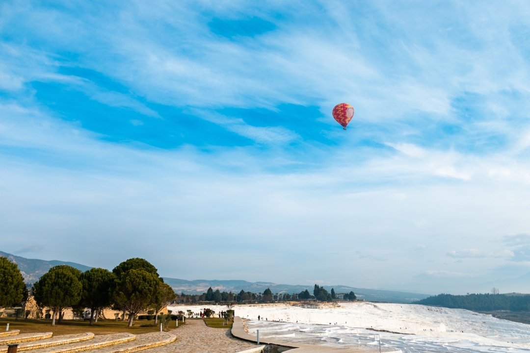 Pamukkale Hot Air Balloon Tour from Fethiye – Sunrise Flight Over Cotton Castle & Travertines 8